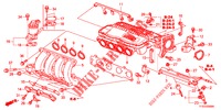 CARBURETOR INSULATOR/ INTAKE MANIFOLD  for Honda JAZZ 1.4 LSLP 5 Doors 5 speed manual 2012