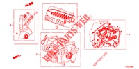 GASKET KIT/ TRANSMISSION ASSY.  for Honda JAZZ 1.4 LSLP 5 Doors 5 speed manual 2012