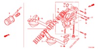 OIL PUMP/OIL STRAINER  for Honda JAZZ 1.4 LSLP 5 Doors 5 speed manual 2012