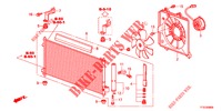 AIR CONDITIONER (CONDENSATEUR) for Honda JAZZ 1.4 ELEGANCE 5 Doors 5 speed manual 2012