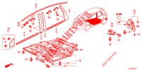 MOLDING/PROTECTOR  for Honda JAZZ 1.4 ELEGANCE 5 Doors 5 speed manual 2012