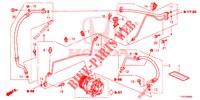 AIR CONDITIONER (FLEXIBLES/TUYAUX) (LH) for Honda JAZZ 1.2 ELEGANCE LSH 5 Doors 5 speed manual 2013