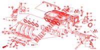 CARBURETOR INSULATOR/ INTAKE MANIFOLD  for Honda JAZZ 1.2 ELEGANCE LSH 5 Doors 5 speed manual 2013