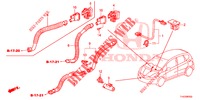 AIR CONDITIONER (SENSEUR/CLIMATISEUR D'AIR AUTOMATIQUE) for Honda JAZZ 1.2 LSI 5 Doors 5 speed manual 2013
