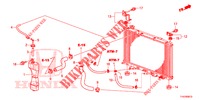 RADIATOR HOSE/RESERVE TAN K  for Honda JAZZ 1.2 LSI 5 Doors 5 speed manual 2013