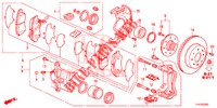 FRONT BRAKE  for Honda JAZZ 1.2 S 5 Doors 5 speed manual 2013