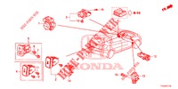 SWITCH (LH) for Honda JAZZ 1.4 LUXURY ES 5 Doors 5 speed manual 2013