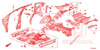 FLOOR/INNER PANELS  for Honda JAZZ 1.4 ESL 5 Doors 5 speed manual 2013