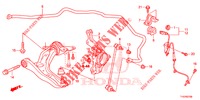 FRONT LOWER ARM/ STABILIZER SPRING  for Honda JAZZ 1.4 ESLT 5 Doors 5 speed manual 2013