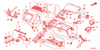 INSTRUMENT GARNISH (COTE DE PASSAGER) (LH) for Honda JAZZ 1.4 LS 5 Doors full automatic 2013
