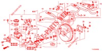 BRAKE MASTER CYLINDER/MAS TER POWER (LH) for Honda JAZZ 1.4 LSH 5 Doors full automatic 2013