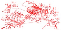 CARBURETOR INSULATOR/ INTAKE MANIFOLD  for Honda JAZZ 1.4 LSH 5 Doors full automatic 2013