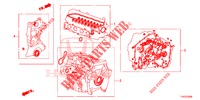 GASKET KIT/ TRANSMISSION ASSY.  for Honda JAZZ 1.4 LSH 5 Doors full automatic 2013