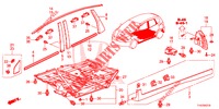 MOLDING/PROTECTOR  for Honda JAZZ 1.4 LSH 5 Doors full automatic 2013