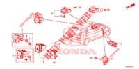 SWITCH (LH) for Honda JAZZ 1.4 LSH 5 Doors full automatic 2013