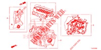 GASKET KIT/ TRANSMISSION ASSY.  for Honda JAZZ 1.4 LSP 5 Doors 5 speed manual 2013