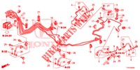 BRAKE PIPE/HOSE (LH) (VSA) for Honda JAZZ 1.4 LSPH 5 Doors 5 speed manual 2013