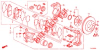 FRONT BRAKE  for Honda JAZZ 1.4 LSPH 5 Doors 5 speed manual 2013
