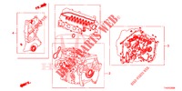 GASKET KIT/ TRANSMISSION ASSY.  for Honda JAZZ 1.4 LSPH 5 Doors 5 speed manual 2013