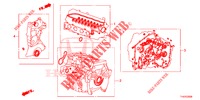 GASKET KIT/ TRANSMISSION ASSY.  for Honda JAZZ 1.4 LSPH 5 Doors full automatic 2013