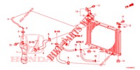 RADIATOR HOSE/RESERVE TAN K  for Honda JAZZ 1.4 ELEGANCE 5 Doors 5 speed manual 2013