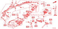 SRS UNIT (LH) for Honda JAZZ 1.4 ELEGANCE 5 Doors 5 speed manual 2013