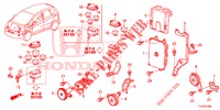 CONTROL UNIT (COMPARTIMENT MOTEUR) (LH) for Honda JAZZ 1.4 SI 5 Doors 5 speed manual 2013