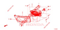 FOG LAMP (2) for Honda JAZZ 1.4 SI 5 Doors 5 speed manual 2013