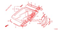 FRONT WINDSHIELD/ REAR WINDSHIELD  for Honda JAZZ 1.4 SI 5 Doors 5 speed manual 2013