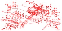 CARBURETOR INSULATOR/ INTAKE MANIFOLD  for Honda JAZZ 1.4 LS 5 Doors 5 speed manual 2014