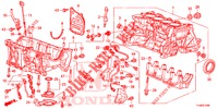 CYLINDER BLOCK/OIL PAN (1.2L/1.3L/1.4L) for Honda JAZZ 1.4 LS 5 Doors 5 speed manual 2014