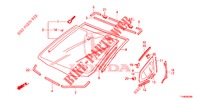 FRONT WINDSHIELD/ REAR WINDSHIELD  for Honda JAZZ 1.2 LSH 5 Doors 5 speed manual 2014