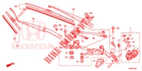 FRONT WINDSHIELD WIPER (LH) for Honda JAZZ 1.2 LSI 5 Doors 5 speed manual 2014