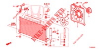 AIR CONDITIONER (CONDENSATEUR) for Honda JAZZ 1.4 LUXURY 5 Doors 5 speed manual 2014