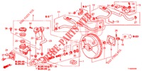 BRAKE MASTER CYLINDER/MAS TER POWER (LH) for Honda JAZZ 1.4 LUXURY 5 Doors 5 speed manual 2014