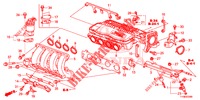 CARBURETOR INSULATOR/ INTAKE MANIFOLD  for Honda JAZZ 1.4 LUXURY 5 Doors 5 speed manual 2014