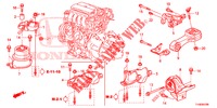 ENGINE MOUNT (MT) for Honda JAZZ 1.4 LUXURY 5 Doors 5 speed manual 2014