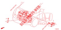 ENGINE WIRE HARNESS STAY (1.7L)(RH)  for Honda JAZZ 1.4 LUXURY 5 Doors 5 speed manual 2014