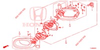FOG LAMP (1) for Honda JAZZ 1.4 LUXURY 5 Doors 5 speed manual 2014