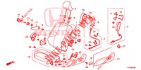 FRONT SEAT/SEATBELTS (G.) (1) for Honda JAZZ 1.4 LUXURY 5 Doors 5 speed manual 2014