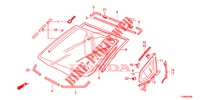 FRONT WINDSHIELD/ REAR WINDSHIELD  for Honda JAZZ 1.4 LUXURY 5 Doors 5 speed manual 2014