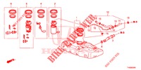 FUEL TANK  for Honda JAZZ 1.4 LUXURY 5 Doors 5 speed manual 2014