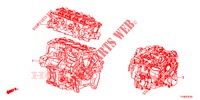 GASKET KIT/ENGINE ASSY./ TRANSMISSION ASSY.  for Honda JAZZ 1.4 LUXURY 5 Doors 5 speed manual 2014