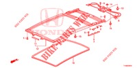 HEADLINER TRIM/SUN SHADE/ SLIDING GLASS  for Honda JAZZ 1.4 LUXURY 5 Doors 5 speed manual 2014