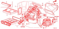 HEATER BLOWER (LH) for Honda JAZZ 1.4 LUXURY 5 Doors 5 speed manual 2014