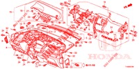 INSTRUMENT PANEL UPPER (LH) for Honda JAZZ 1.4 LUXURY 5 Doors 5 speed manual 2014