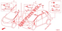 WIRE HARNESS (LH) (6) for Honda JAZZ 1.4 LUXURY 5 Doors 5 speed manual 2014