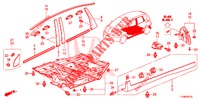 MOLDING/PROTECTOR  for Honda JAZZ 1.4 LUXURY ES 5 Doors full automatic 2014