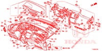 INSTRUMENT PANEL UPPER (LH) for Honda JAZZ 1.4 ESH 5 Doors 5 speed manual 2014