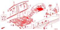 MOLDING/PROTECTOR  for Honda JAZZ 1.4 ESH 5 Doors full automatic 2014